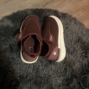 Stylish Maroon Kids Sneakers